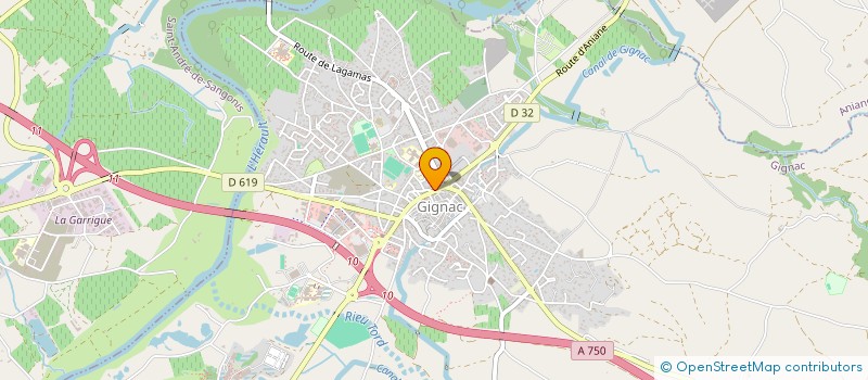 localisation de l'entreprise COCKTAIL ET MAIS  GIGNAC