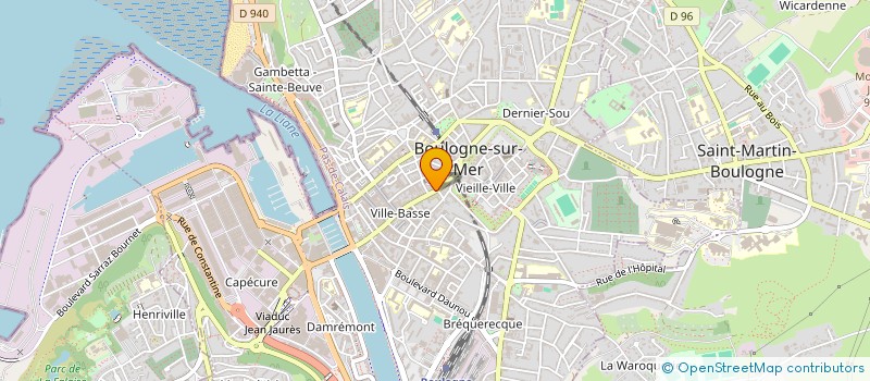 localisation de l'entreprise COCKTAIL MUSIC MAX MUSIC IMPORT à BOULOGNE-SUR-MER
