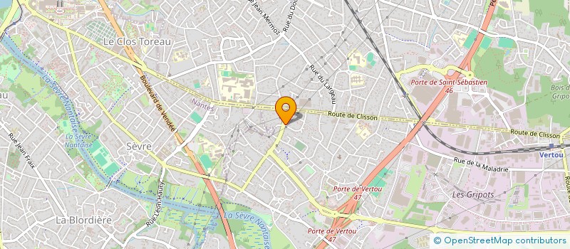 localisation de l'entreprise COCKTAIL NANDEEN  VERTOU