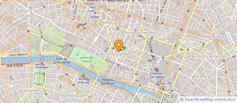 localisation de l'entreprise COCKTAIL SERVICE à PARIS
