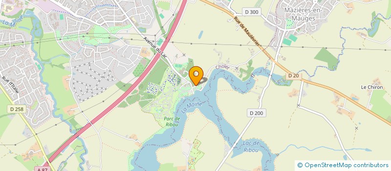 localisation de l'entreprise COCLICO à CHOLET