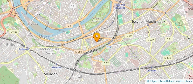 localisation de l'entreprise COCLICO SAS  ISSY-LES-MOULINEAUX