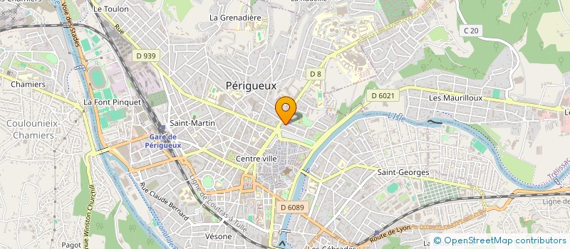 localisation de l'entreprise COCMF à PERIGUEUX