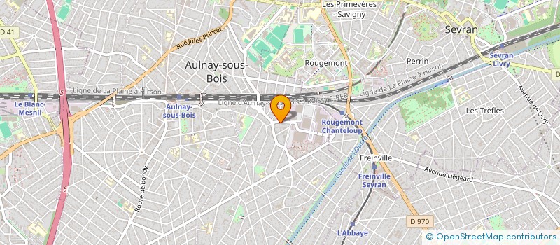 localisation de l'entreprise COCO à AULNAY-SOUS-BOIS