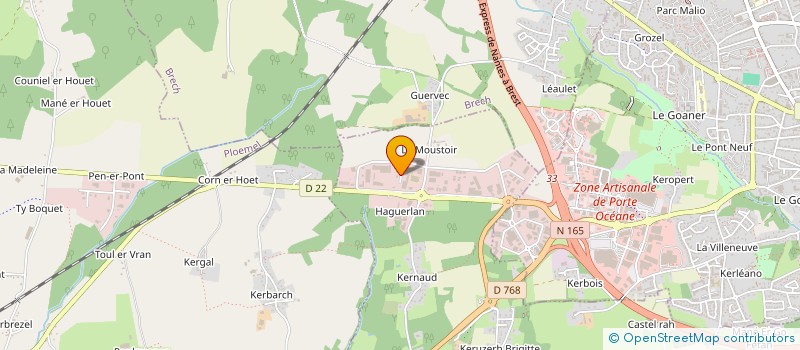 localisation de l'entreprise COCO  CRACH