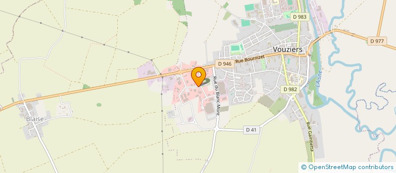 localisation de l'entreprise COCO  VOUZIERS