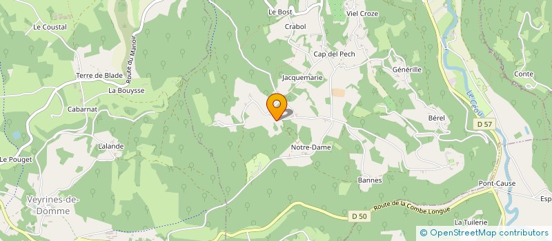 localisation de l'entreprise COCO ARCHITECTURE  SARLAT-LA-CANEDA