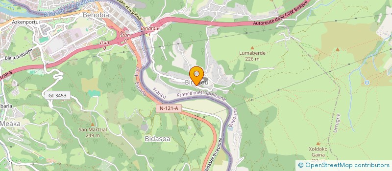 localisation de l'entreprise COCO BARREL  BIRIATOU