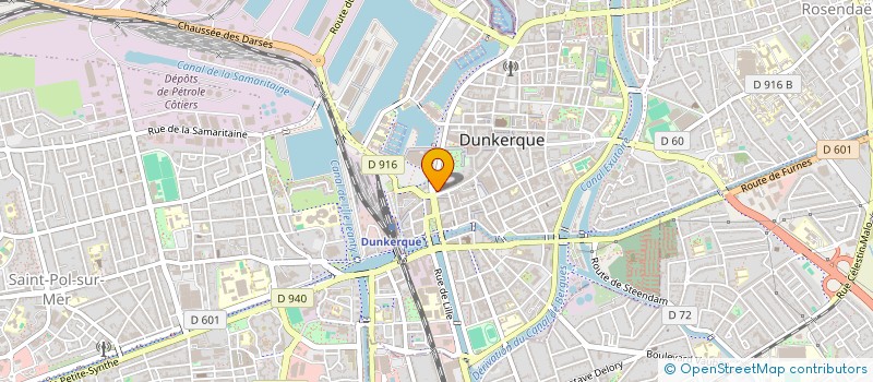 localisation de l'entreprise COCO BEACH à DUNKERQUE