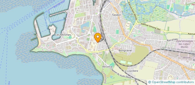 localisation de l'entreprise COCO BOER à LA ROCHELLE