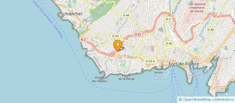 localisation de l'entreprise COCO CADEAUX à FORT-DE-FRANCE