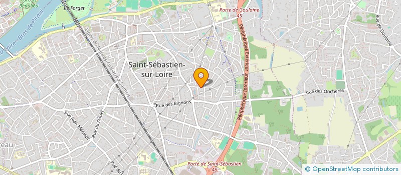 localisation de l'entreprise COCO DREAM à SAINT-SEBASTIEN-SUR-LOIRE