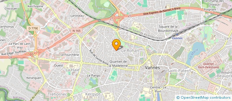 localisation de l'entreprise COCO-DUR à VANNES