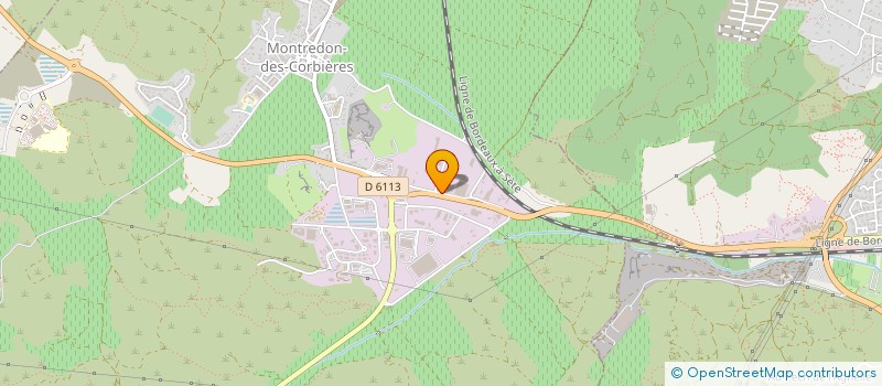 localisation de l'entreprise COCO MARIAGE  MONTREDON-DES-CORBIERES