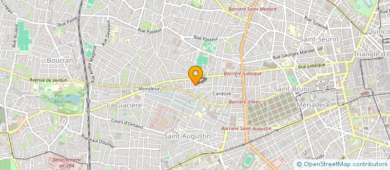 localisation de l'entreprise COCO MOBILITY à BORDEAUX