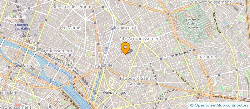 localisation de l'entreprise COCO POKE TIME  PARIS