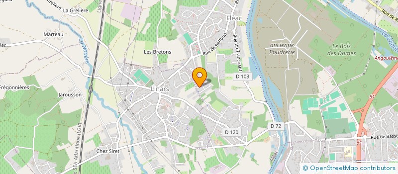 localisation de l'entreprise COCO RACCO à FLEAC