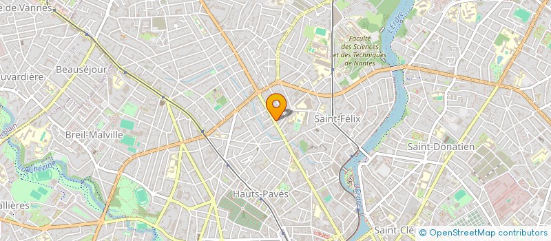 localisation de l'entreprise COCO SHOP à NANTES