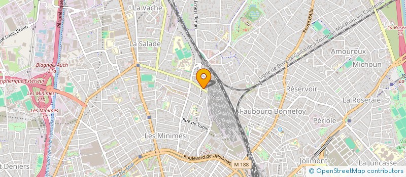 localisation de l'entreprise COCO SHOW  TOULOUSE