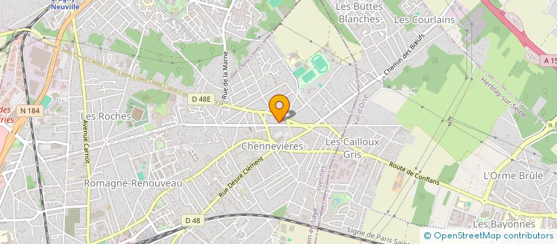 localisation de l'entreprise COCO SUNRISE  CONFLANS-SAINTE-HONORINE