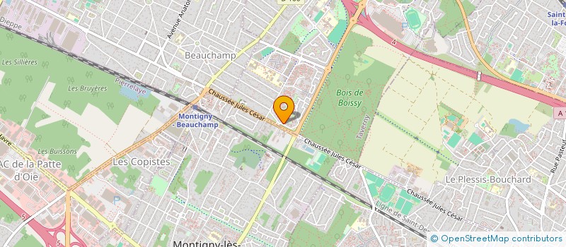 localisation de l'entreprise COCO TT BATIMENT  TAVERNY