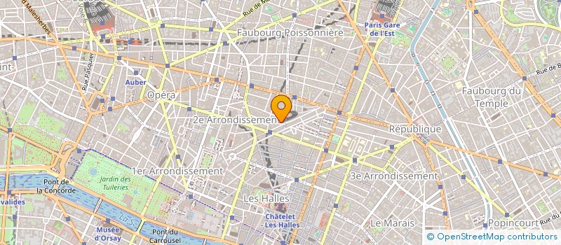 localisation de l'entreprise COCO Z à PARIS