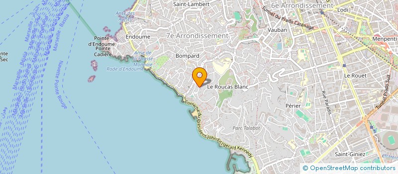 localisation de l'entreprise COCO2 à MARSEILLE