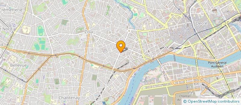 localisation de l'entreprise COCOA à NANTES