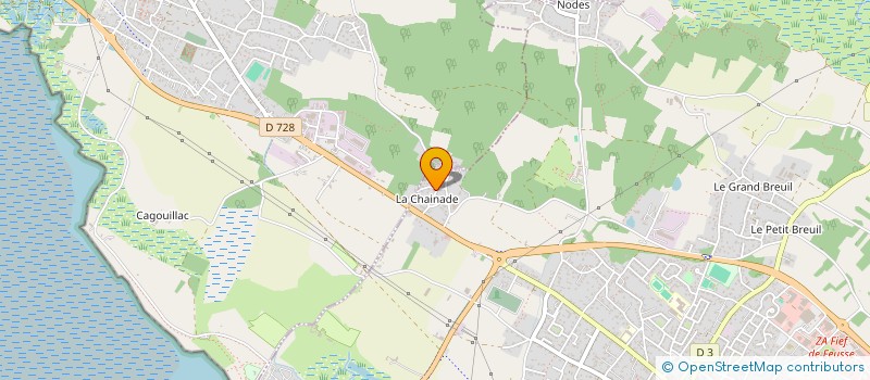 localisation de l'entreprise COCOBAZ  MARENNES-HIERS-BROUAGE