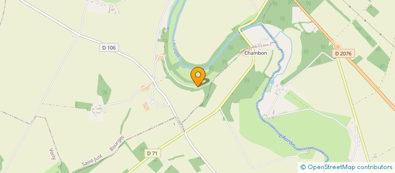 localisation de l'entreprise COCOBEL'OEIL  SAINT-JUST