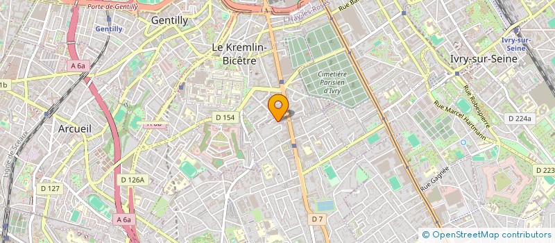 localisation de l'entreprise COCOBOLO  VILLEJUIF