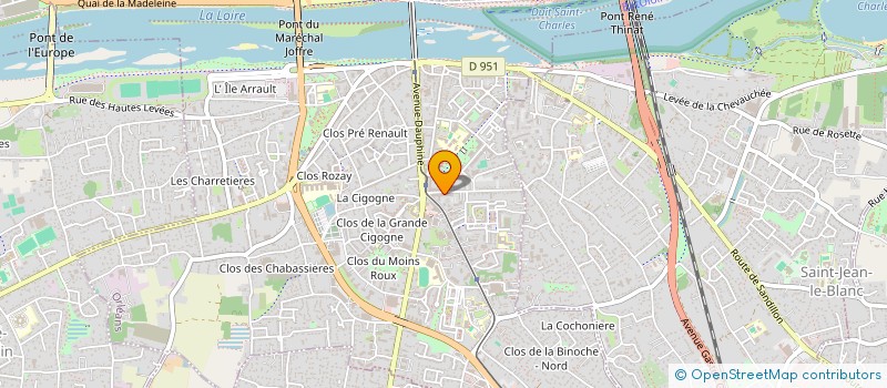 localisation de l'entreprise COCOBONGTECH à ORLEANS