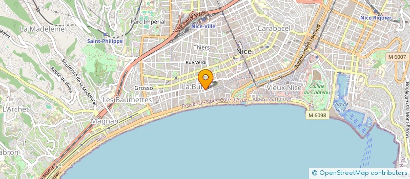 localisation de l'entreprise COCOCALINE à NICE