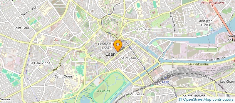 localisation de l'entreprise COCOCHA 26 à CAEN