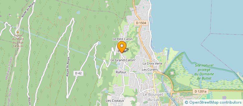 localisation de l'entreprise COCODAM  LE BOURGET-DU-LAC