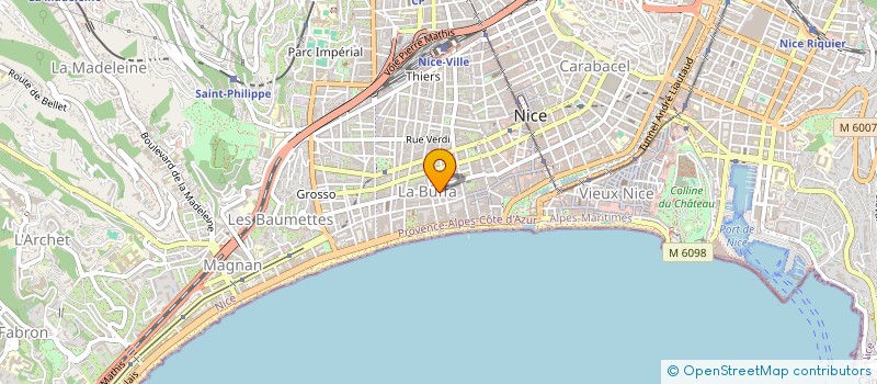 localisation de l'entreprise COCODY à NICE