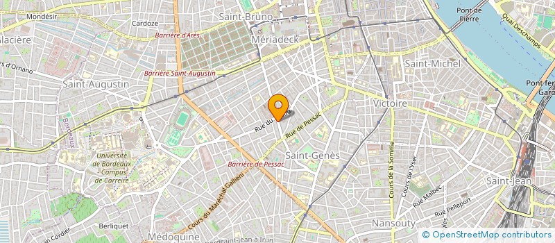 localisation de l'entreprise COCODY IMMOBILIER  BORDEAUX