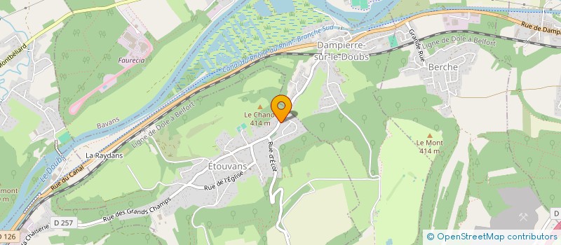 localisation de l'entreprise COCOKRS  ETOUVANS