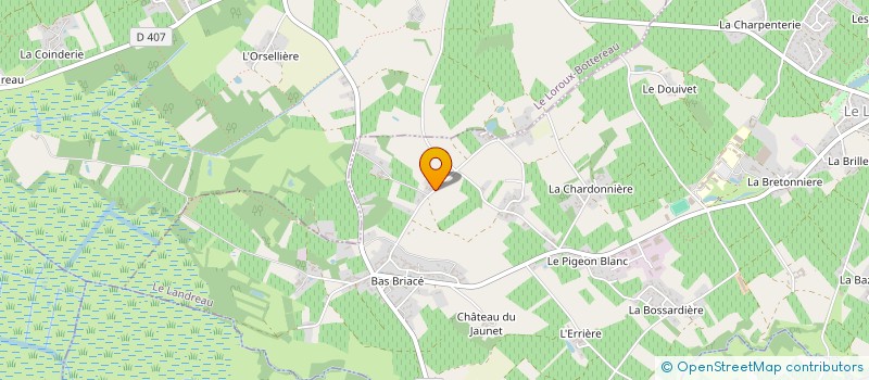 localisation de l'entreprise COCOMO  LE LANDREAU