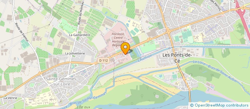localisation de l'entreprise COCON à LES PONTS-DE-CE
