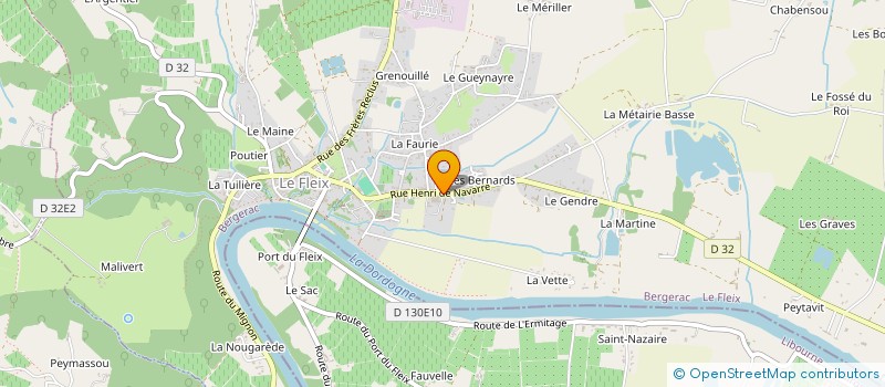 localisation de l'entreprise COCON DES SENS  LE FLEIX