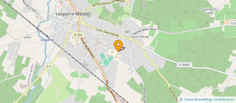 localisation de l'entreprise COCON DU MONDE  LESPARRE-MEDOC