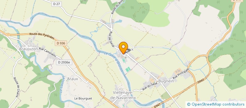 localisation de l'entreprise COCON PYRENEEN SCI A CAPITAL VARIABLE  AUDAUX