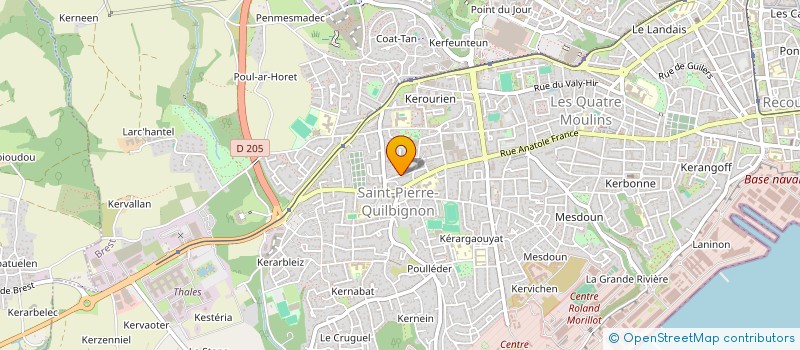 localisation de l'entreprise COCON SOLIDAIRE 29 à BREST