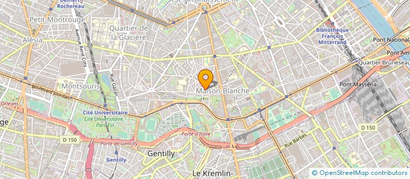 localisation de l'entreprise COCONINO à PARIS