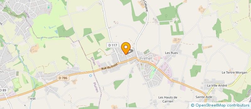 localisation de l'entreprise COCONNIER NEVEU  FREHEL