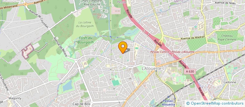 localisation de l'entreprise COCONS à PESSAC