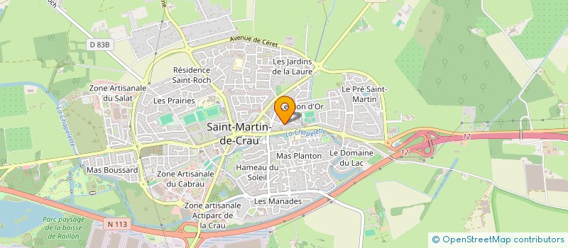 localisation de l'entreprise COCONUT à SAINT-MARTIN-DE-CRAU