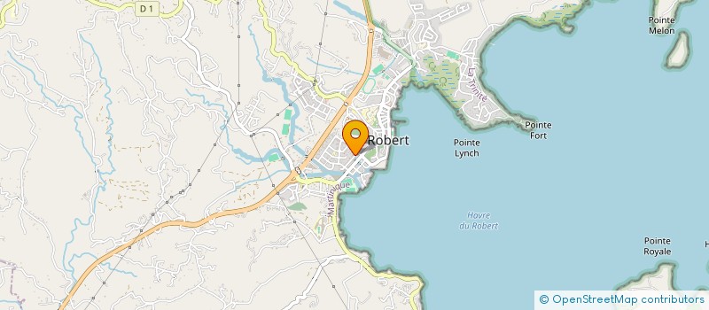 localisation de l'entreprise COCONUT BAY HOUSE  LE ROBERT