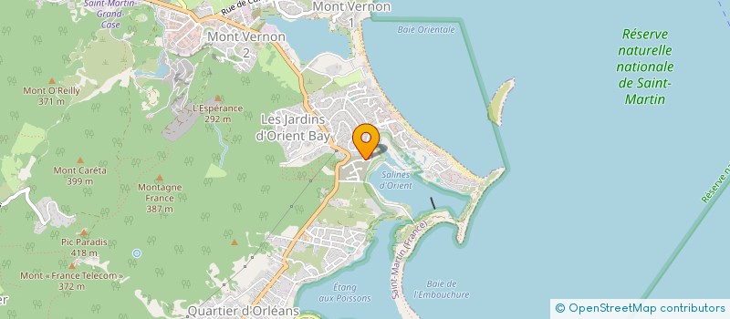 localisation de l'entreprise COCONUT GROVE  SAINT MARTIN